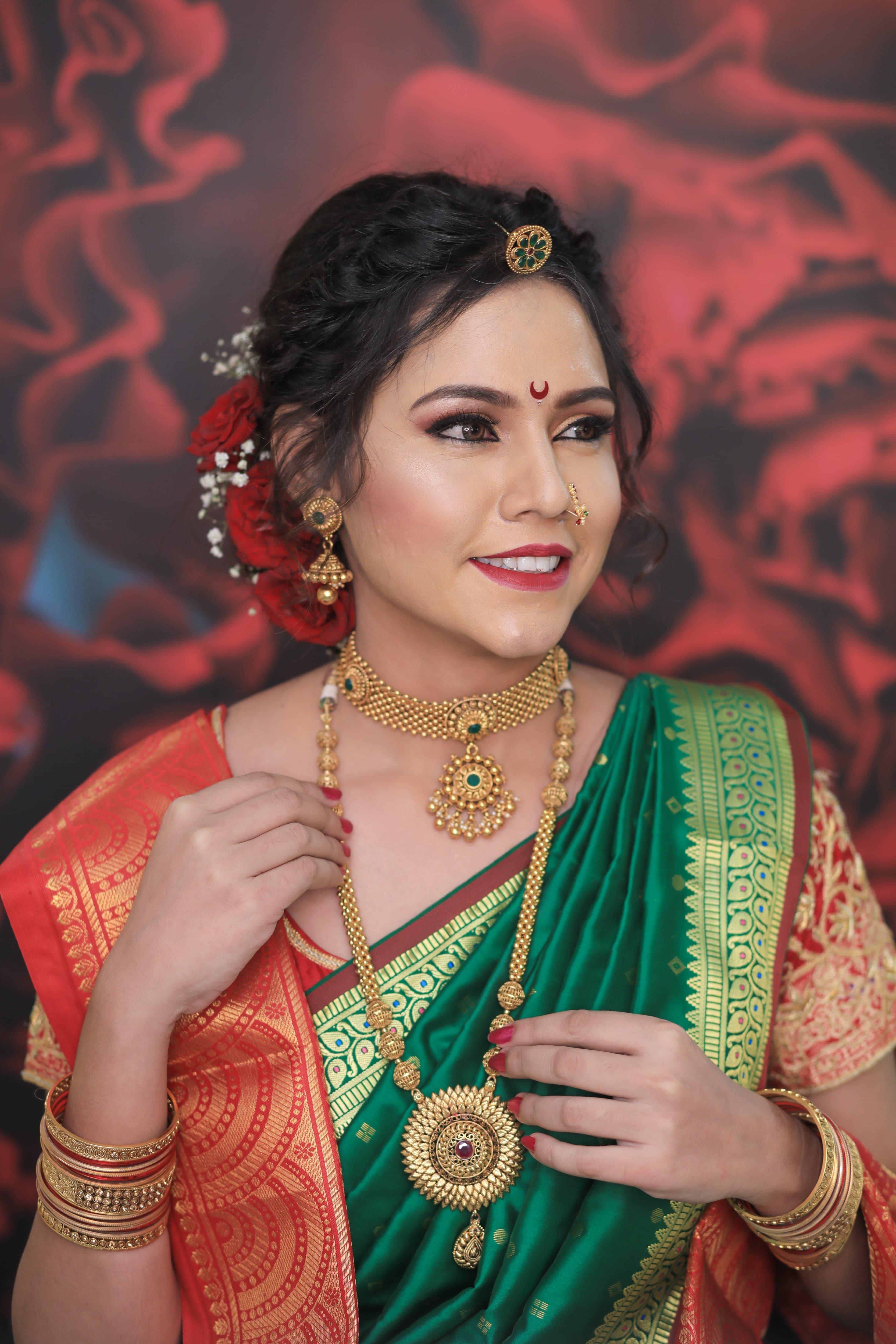 Soft glam makeup look by Chetna